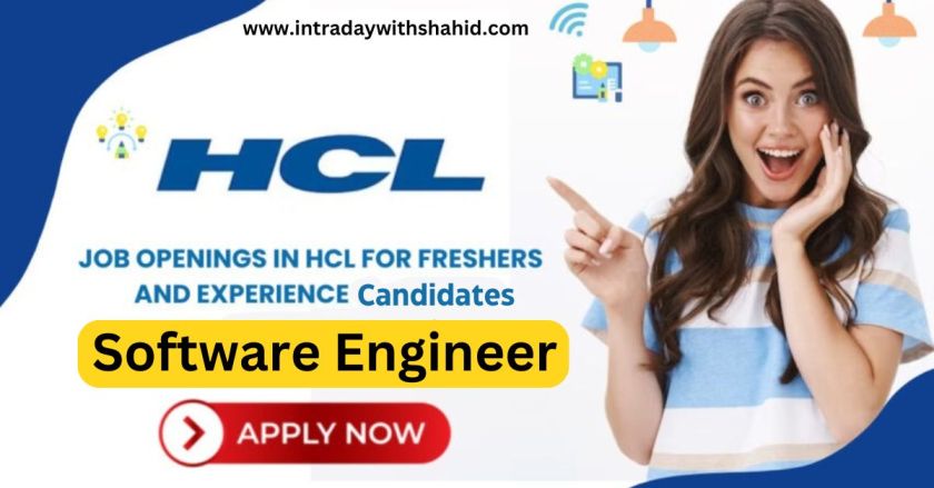 HCL Tech is hiring for Software Engineer