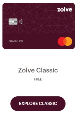 zolve classic credit card